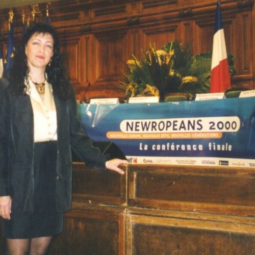 Marie-Anne Delahaut, administratrice déléguée de l'ISOC Wallonie et conseillère, adjointe à la direction de l'Institut Destrée (ONG), Wallonie